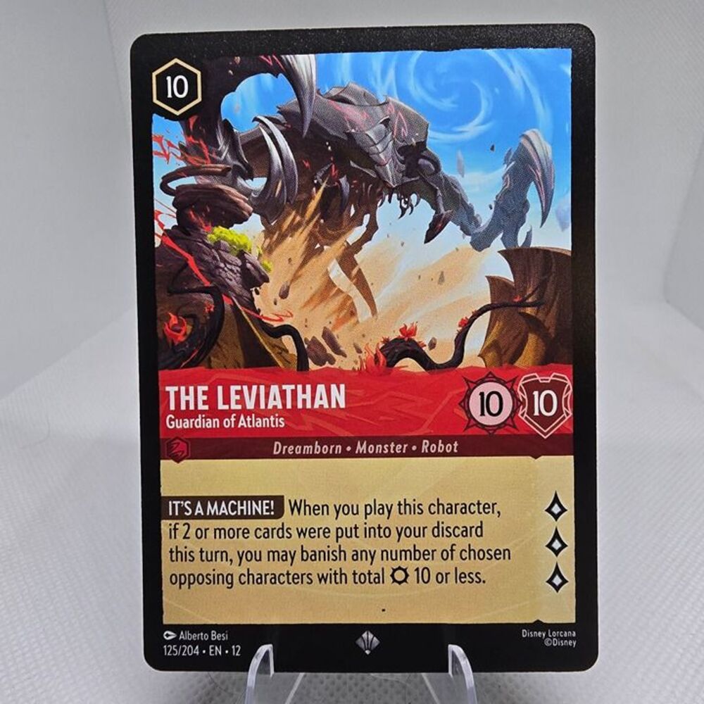 The Leviathan - Guardian of Atlantis #125 Lorcana Wilds Unknown